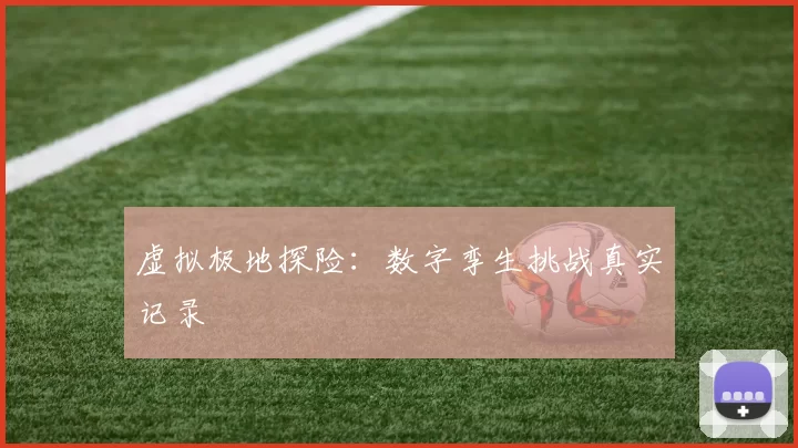 虚拟极地探险：数字孪生挑战真实记录